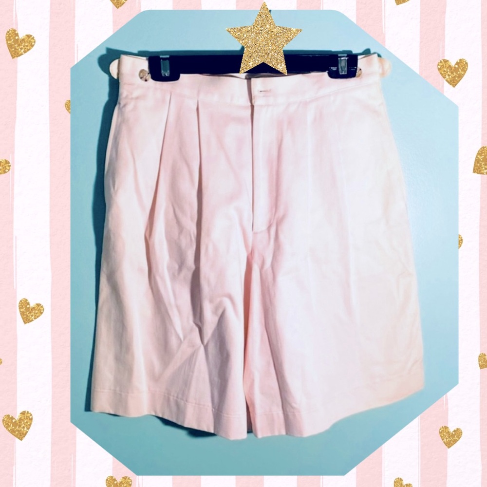 Lord & Taylor Women's Pleated Wide-Leg Dress Bermuda Shorts